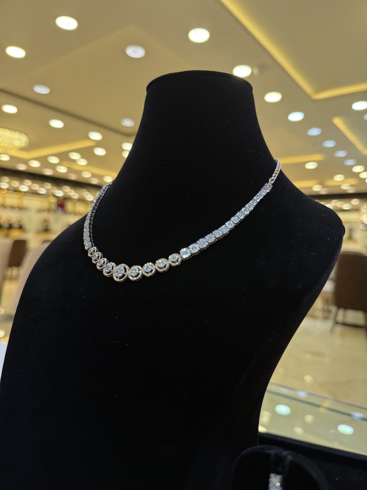 Diamond line jewellery at MB Jewellers, Sikar