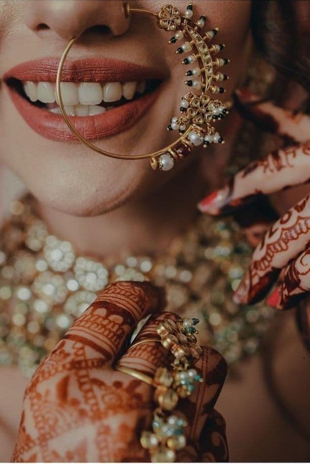 Bridal celebration portrait